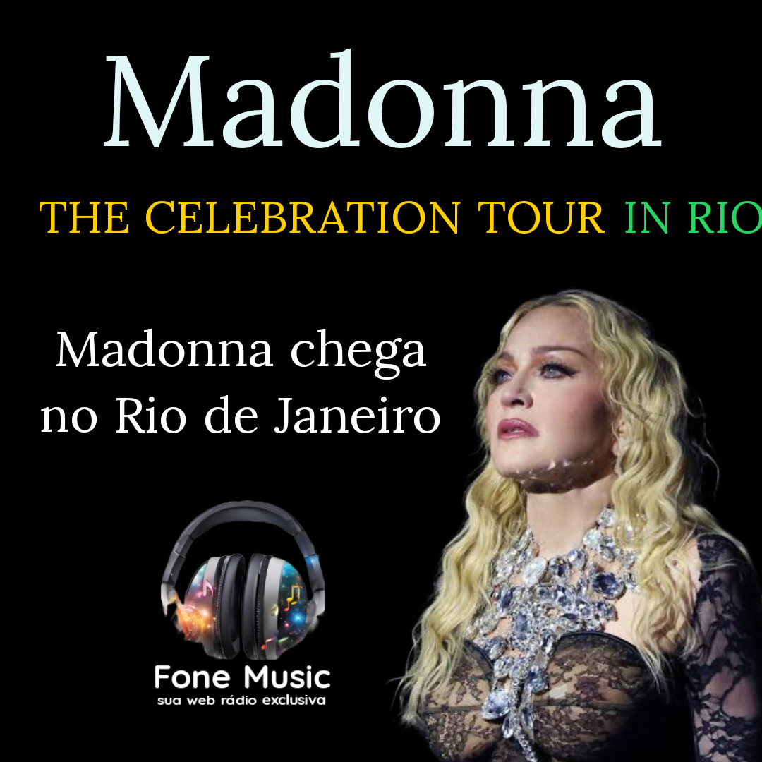 Madonna desembarca no Rio para show histórico